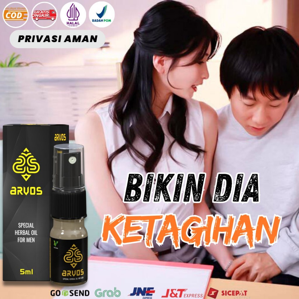 ArvOS Minyak Kuat Refleksi Herbal Obat Kuat ArvOS 1Oml Tahan Lama ArvOS Spray ORIGINAL BPOM