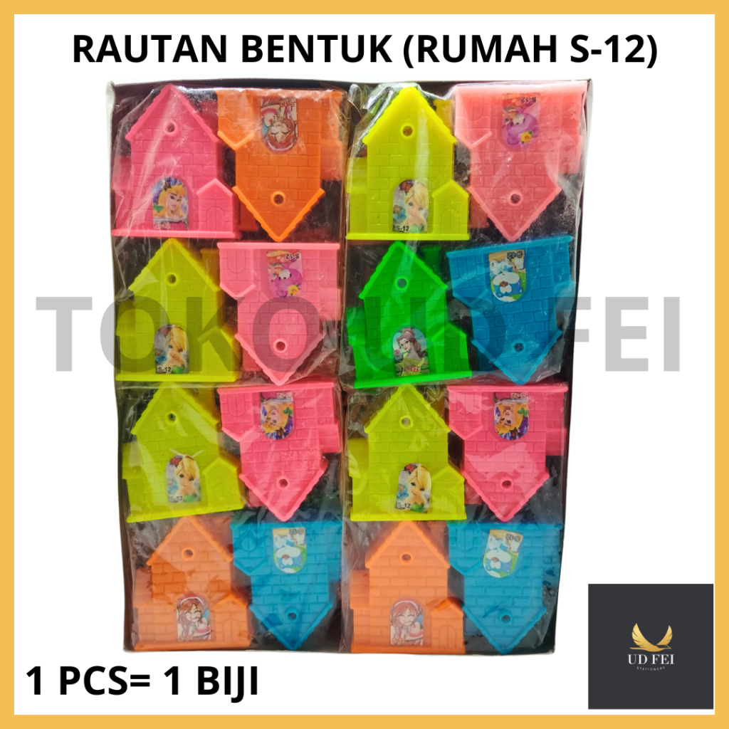 

(1 PCS=1 BIJI S-12 RUMAH) RAUTAN BENTUK/ OROTAN RUMAH/ OROTAN BENTUK RUMAH/ RAUTAN PENSIL / OROTAN PENSIL