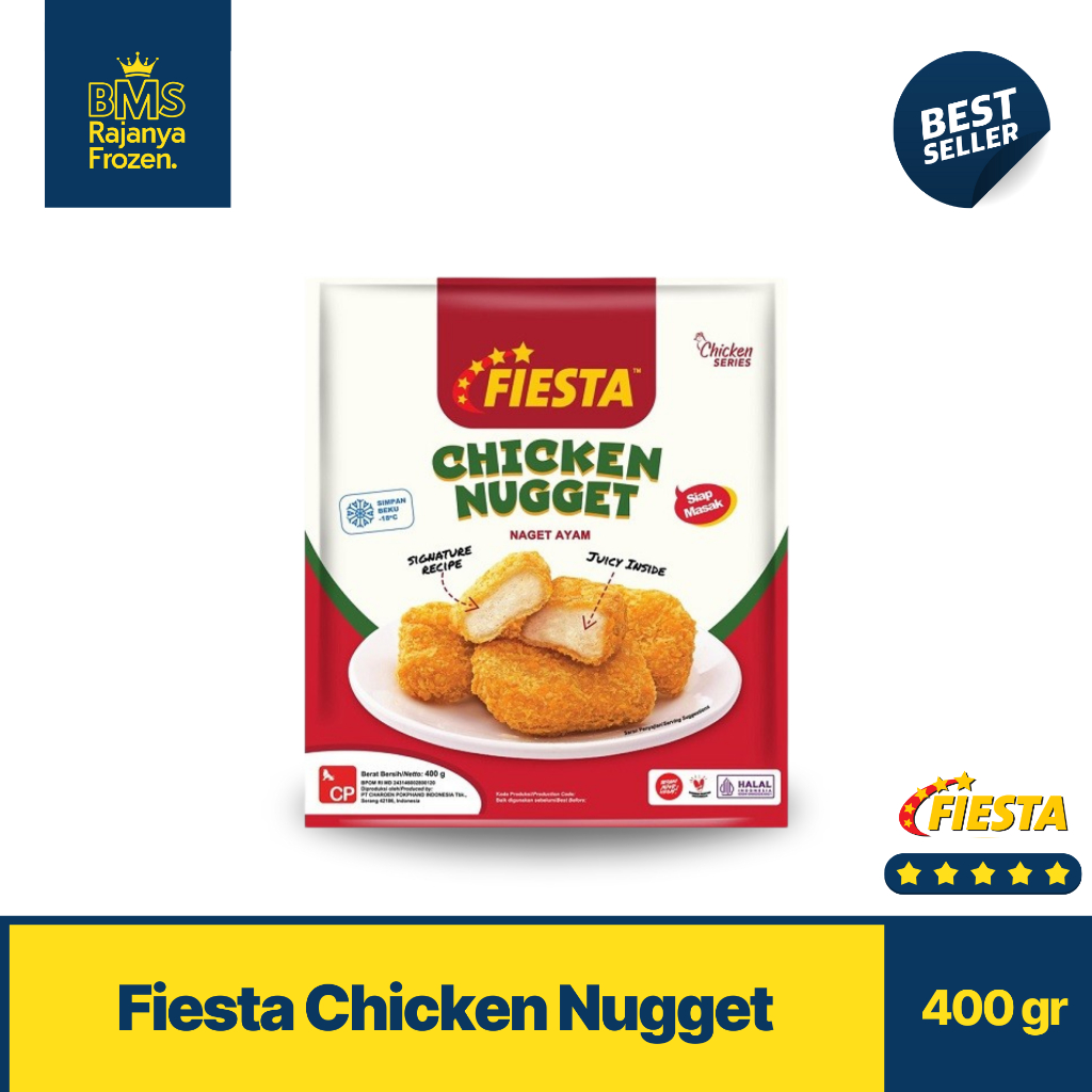 

Fiesta Chicken Nugget 400gr