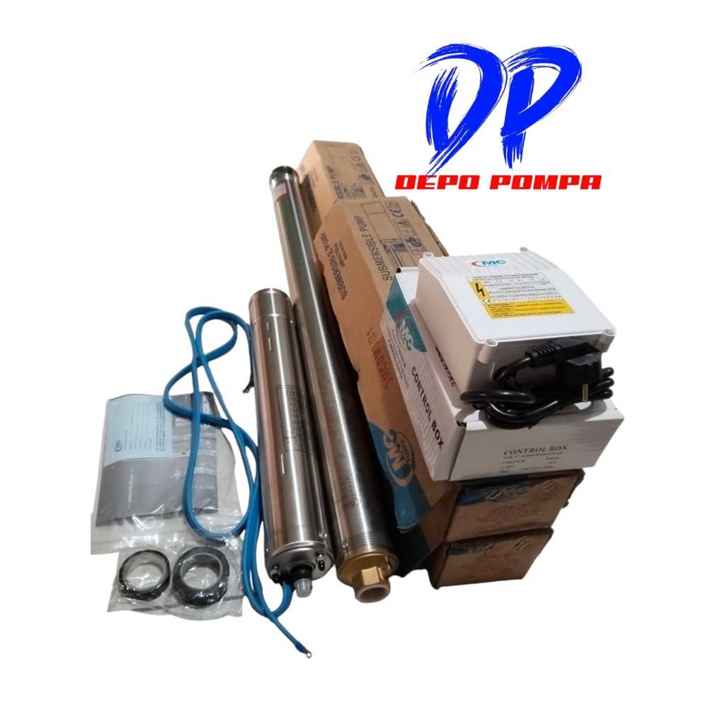 Pompa Satelit Nasional MC 3 Inch 1.5 HP + Control Box / Satelit Nasioanal MC 1.5 HP / Pompa MC PUMP