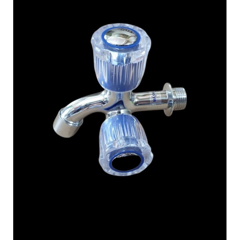 Kran Air Cabang 2 Model SAN EI Kran Shower Kran Mesin Cuci Keran Air Shower Kamar Mandi Keran Cabang