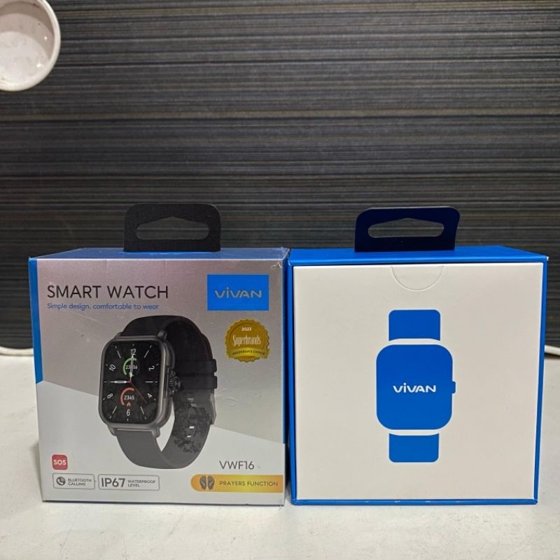 VIVAN VWF16 Smart Watch IP67 WATERPROOF LEVEL