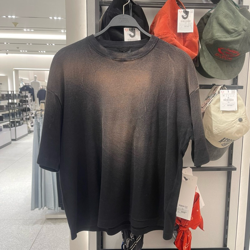 Kaus T-shirt Rajut ZARA MEN Jastip (jasa titip)