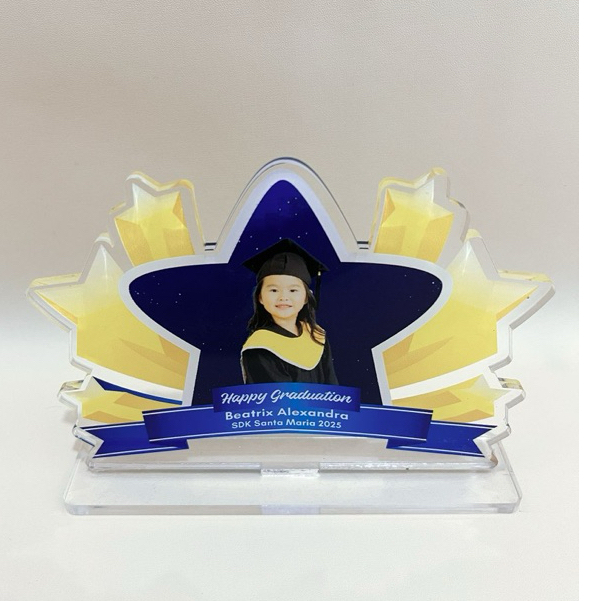 Plakat Wisuda Akrilik Piala Wisuda Akrilik Hadiah Wisuda