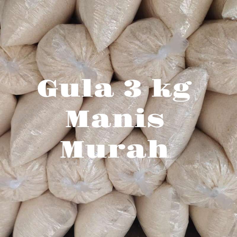 

Gula murni 3 kg pas