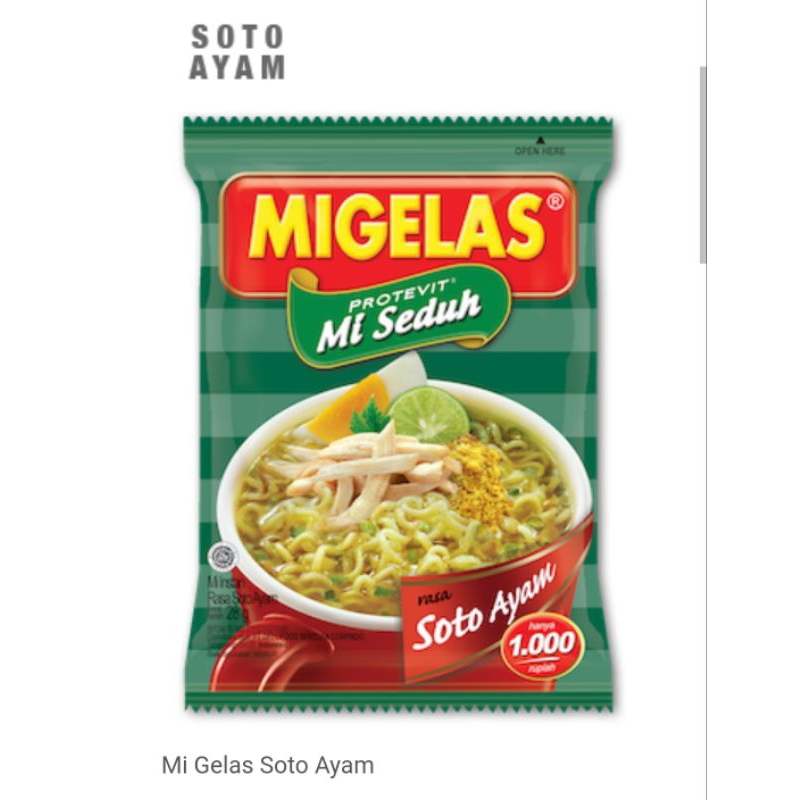

Mi gelas soto ayam 1 Renceng 10 pcs mie gelas migelas