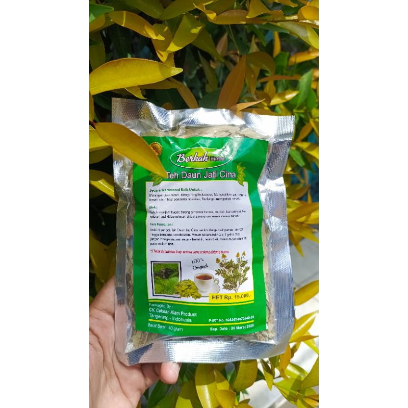 

TEH DAUN JATI CINA BERKAH HERBAL / 100% BAHAN ALAMI / ORIGINAL