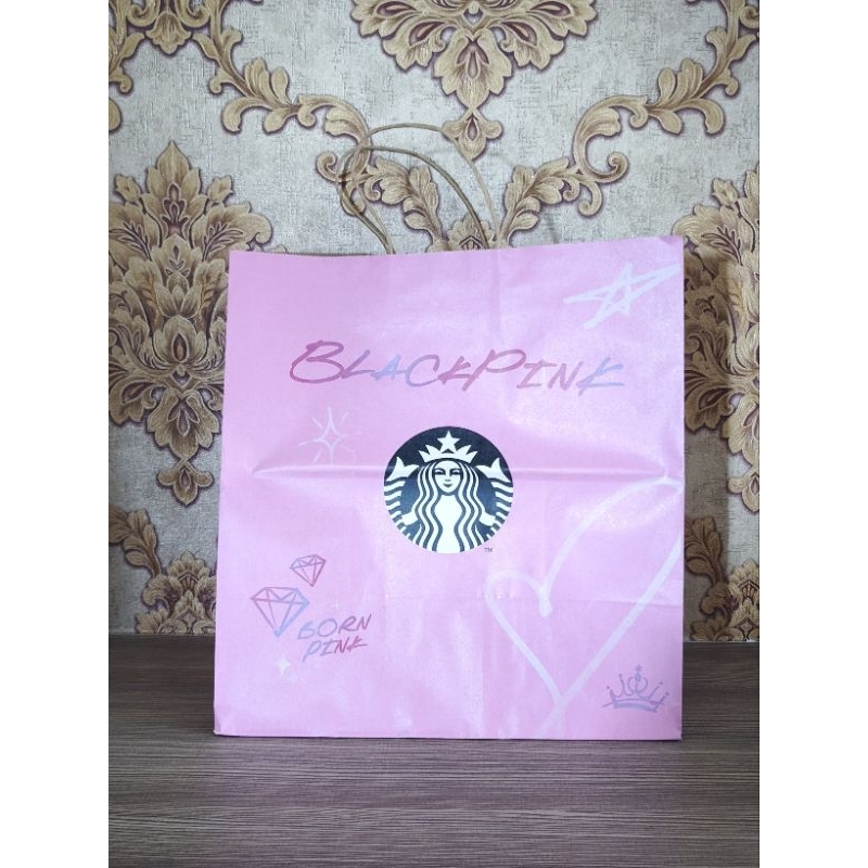 

Paper bag STARBUCK VS BLACK PINK