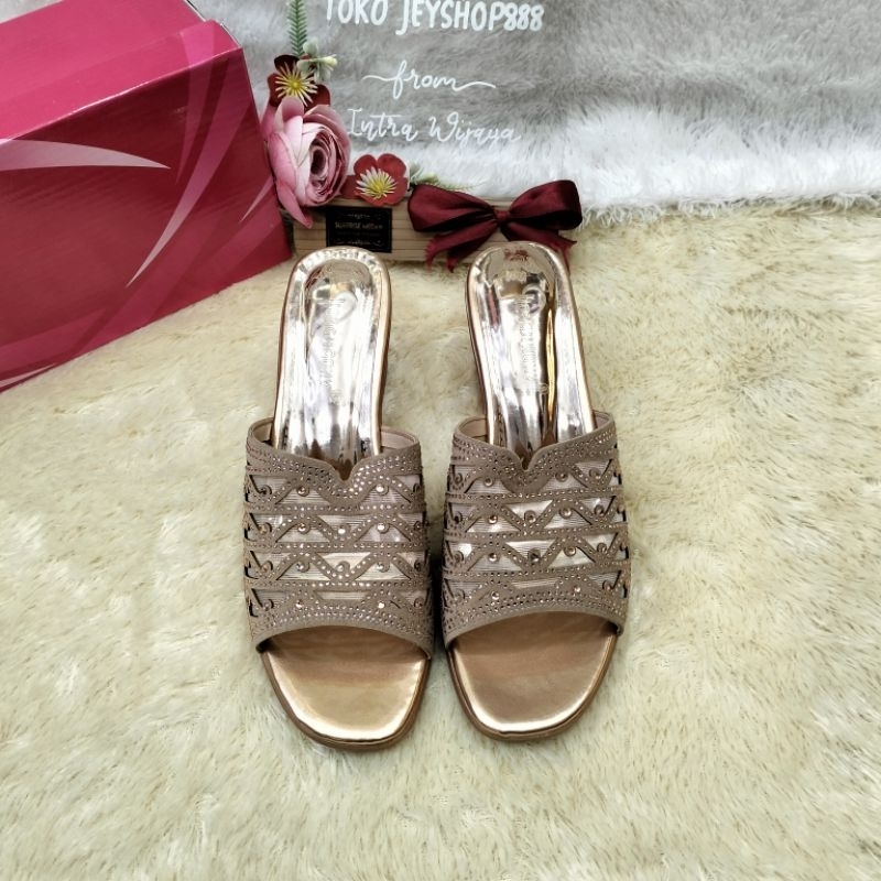 sendal tapak tahu || sendal pesta wanita