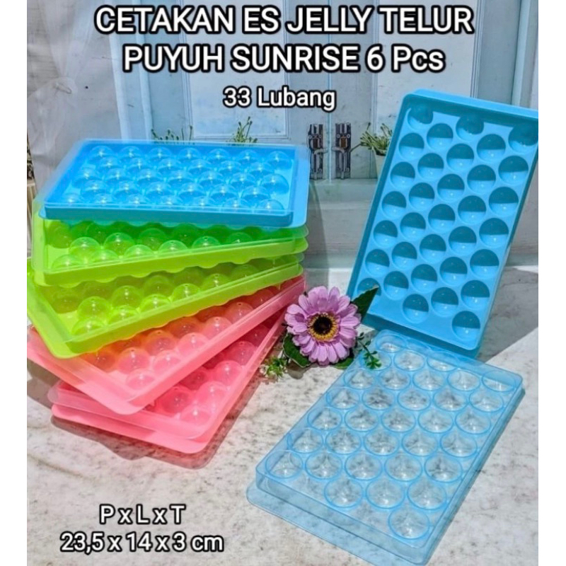 Cetakan Es Batu Bulat Telur Puyuh / Cetakan Pudding Puding Jelly Telur Puyuh Agar