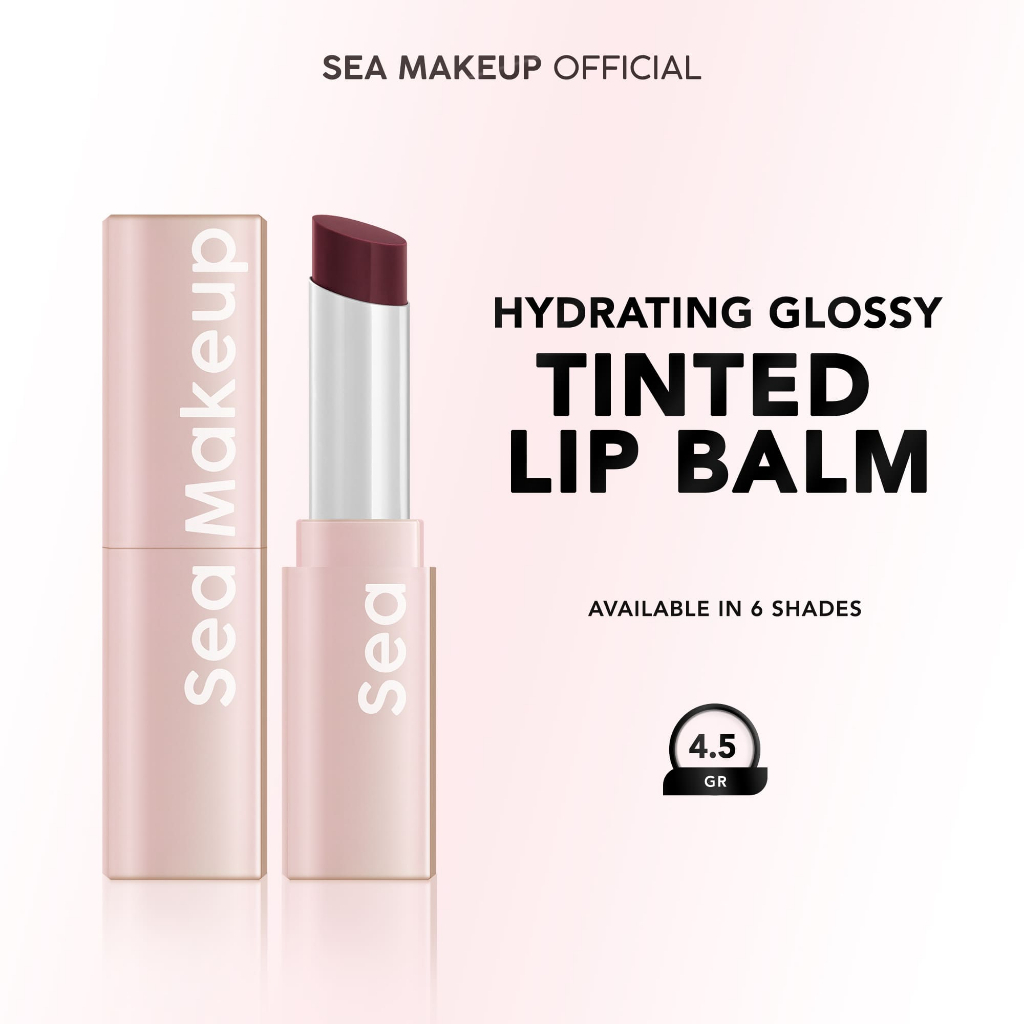SEA MAKEUP HYDRATING GLOSSY GLEEM LUSTER LIP BLAM