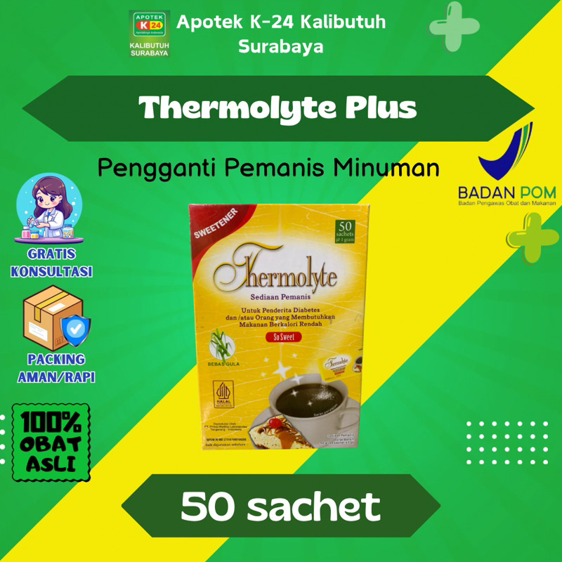

Thermolyte Die+ Sugar 50 sachet