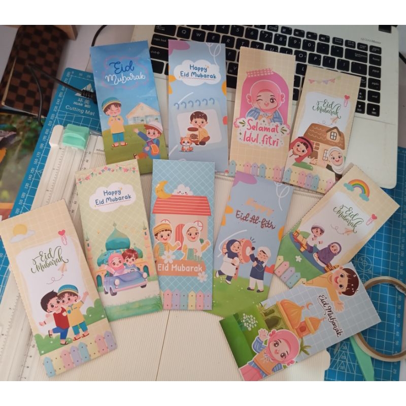 

Amplop lebaran Custom Uang Tanpa dilipat