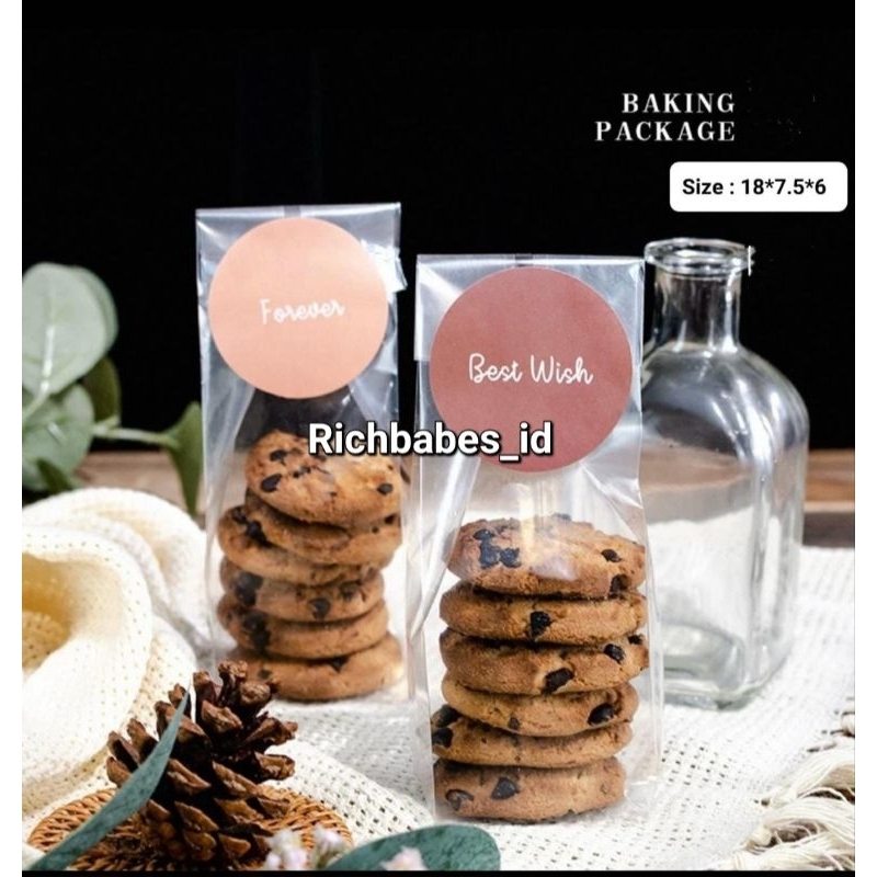 50pcs Plastik Packaging Cookies Kue Cup Cake Bening / Packaging Kue / Plastik cupcake transparan / P