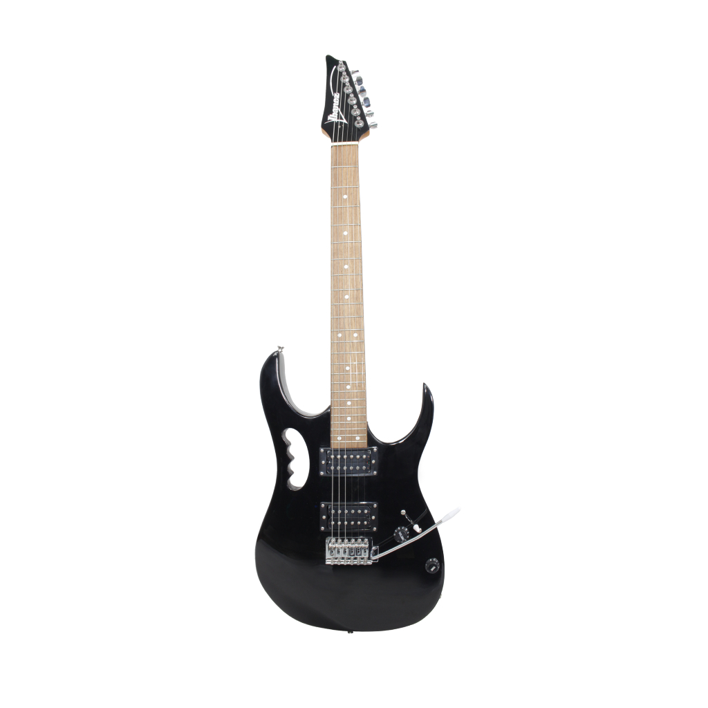 Gitar Elektrik Ibanez Tipe JEM Prestige Semi Down Warna Black Hitam Putih White Listrik Bonus Tas da