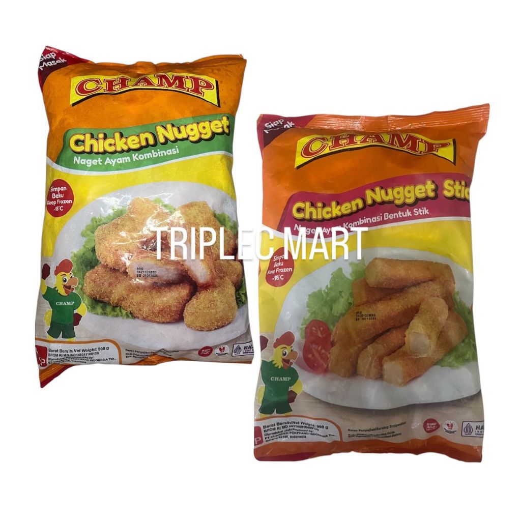 

Chicken Nugget Champ Nugget Ayam 900gr