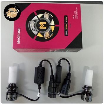 LAMPU LED MACRONE MC8 3 WARNA / LAMPU LED MACRONE 6000K/3000K/4300K