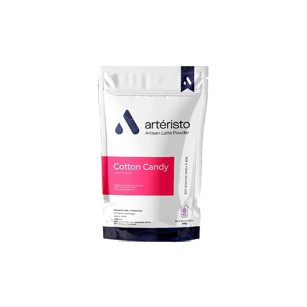 

Arteristo Cotton Candy Powder Drink / Minuman Bubuk 500gr