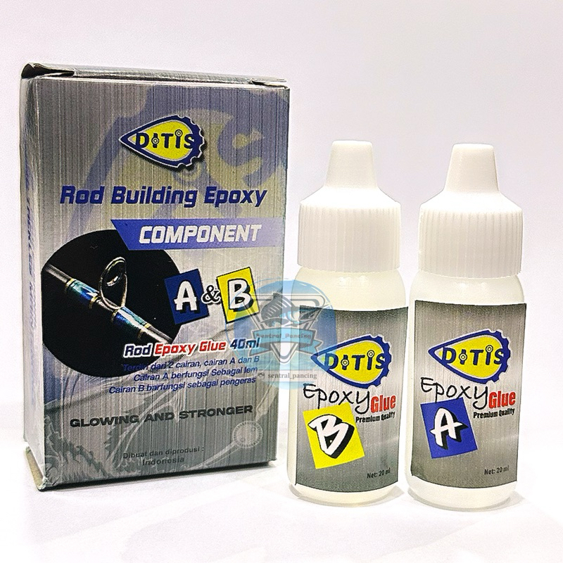 DITIS LEM RESIN 1 SET / LEM CINCIN JORAN / LEM EPOXY UNTUK JORAN PANCING
