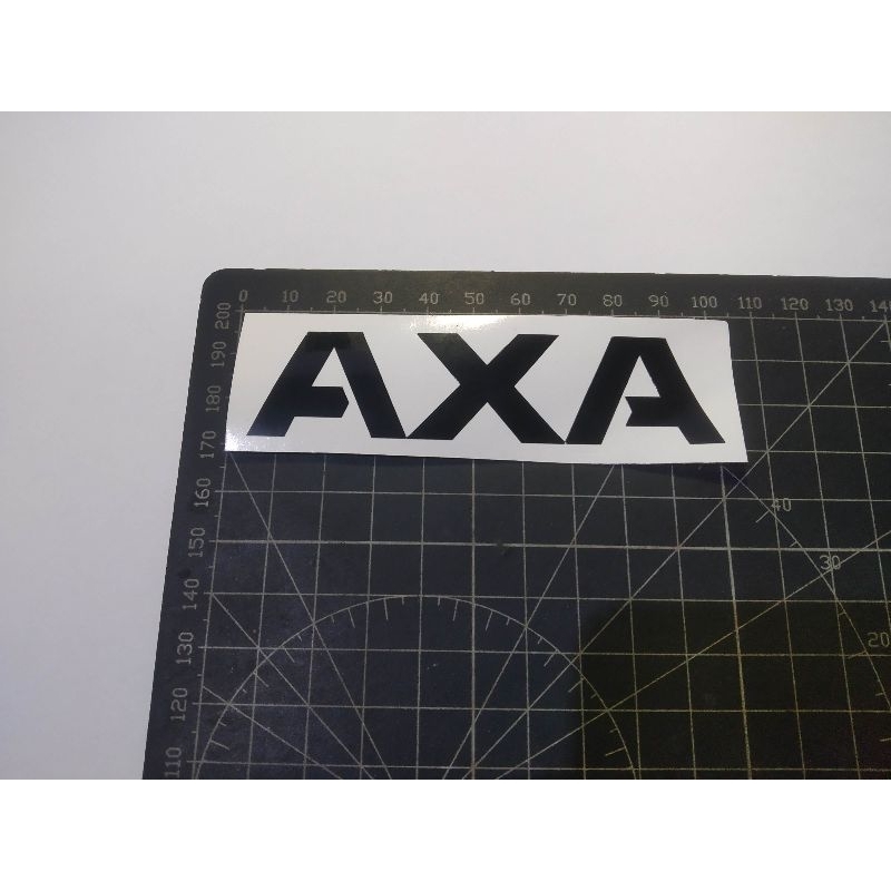 

stiker cutting axa