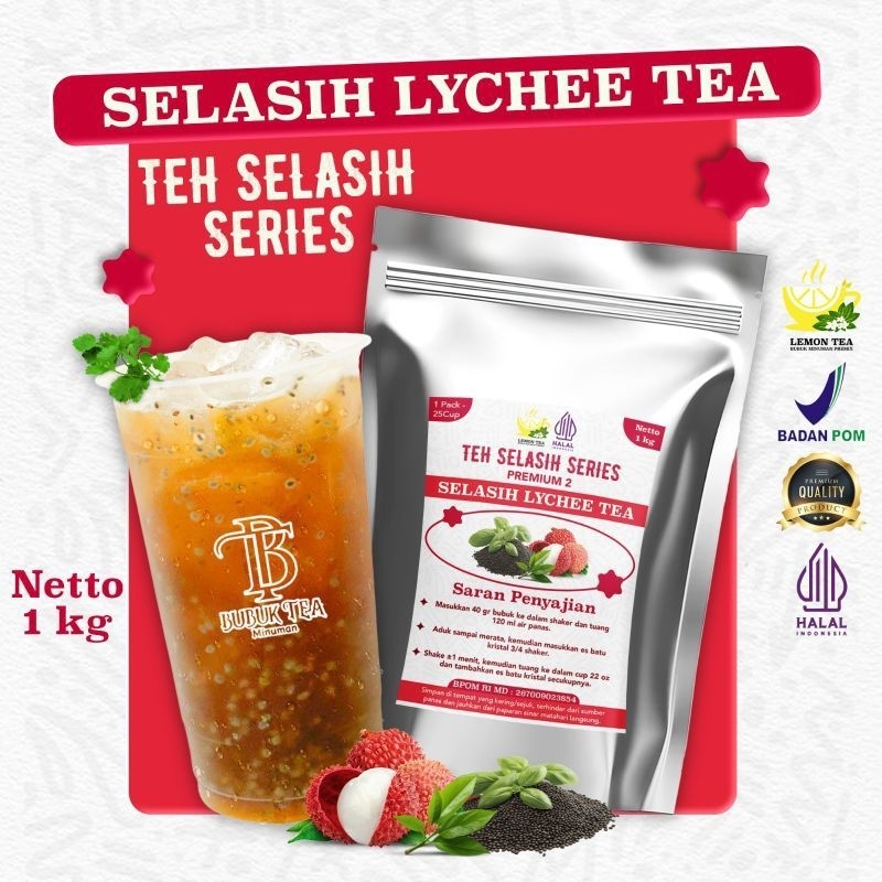 

BUBUK Thai Black Tea 1KG / LEMON Tea SELASIH BUBUK MINUMAN PREMIUM INSTAN