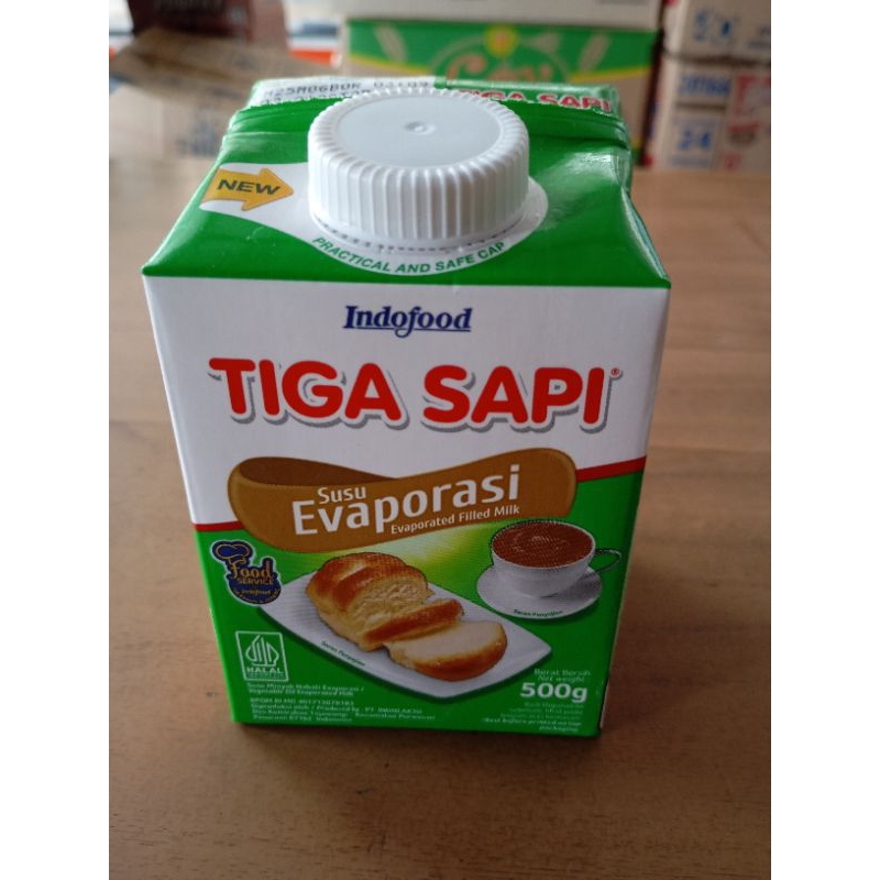 

Tiga sapi susu evaporasi