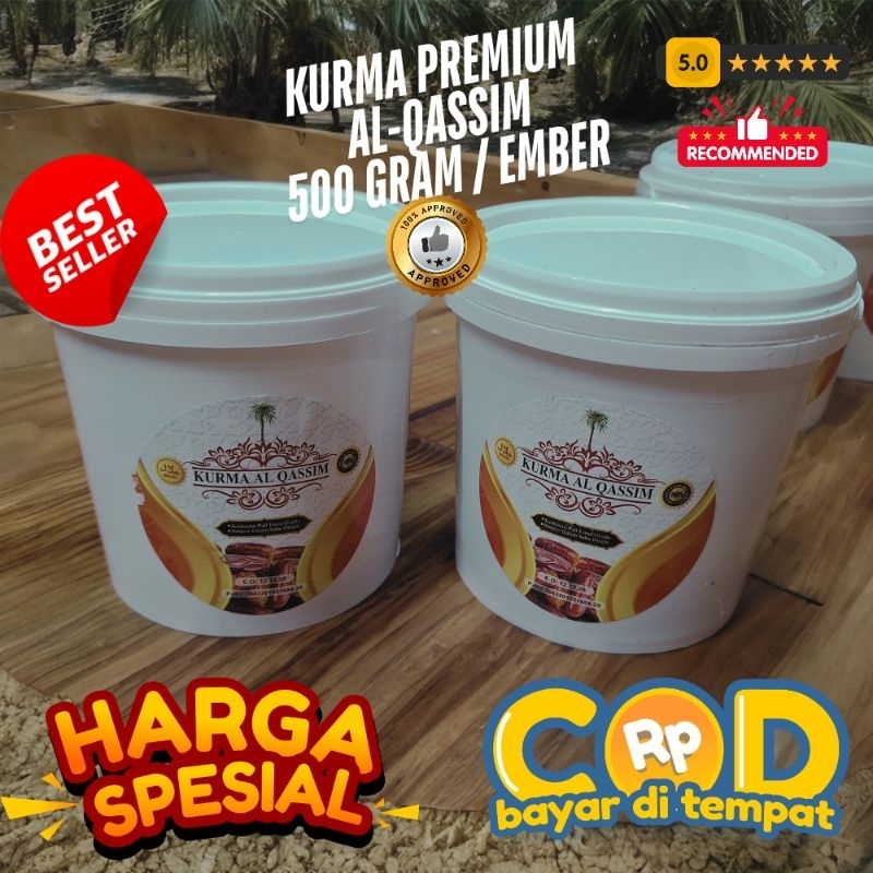 

KURMA GRADE A AL-QASSIM ½KG PREMIUM ASLI 100%