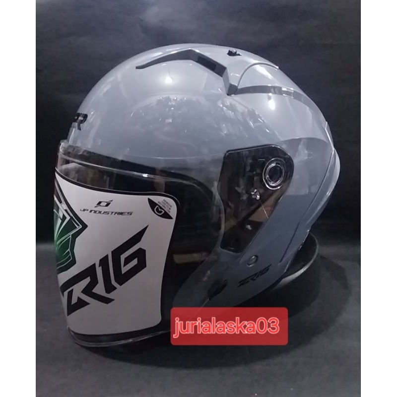 HELM JPX JPR ZR16 SOLID-HELM JPX HALF FACE