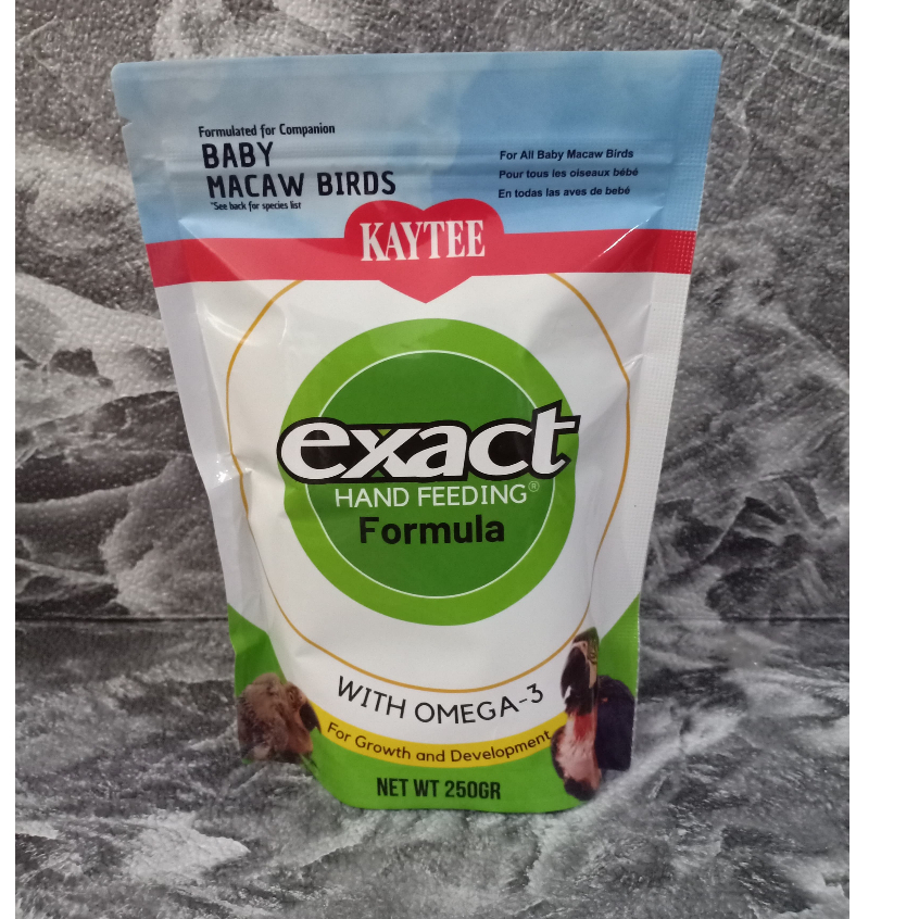 Kaytee Exact Baby macaw birds 250gr Makanan burung lolohan