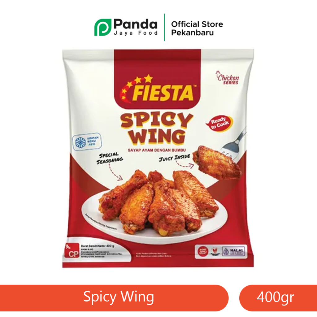 

Fiesta Spicy Wing 400 Gram