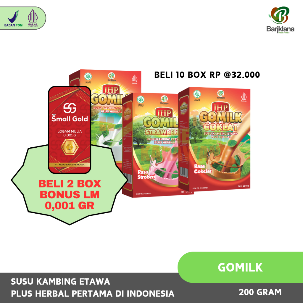 

Gomilk 200gr [OPEN RESELLER, AGEN, DISTRIBUTOR]