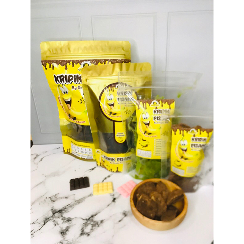 

kripikpisang coklat bubuk 200gr (pouch kuning)