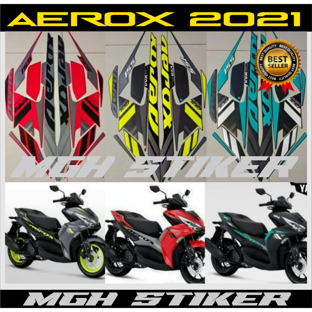 stiker striping aerox 2021