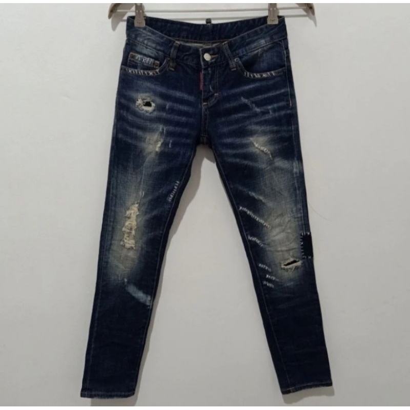 DSQUARED2 Distressed Denim JeansMade in Italy