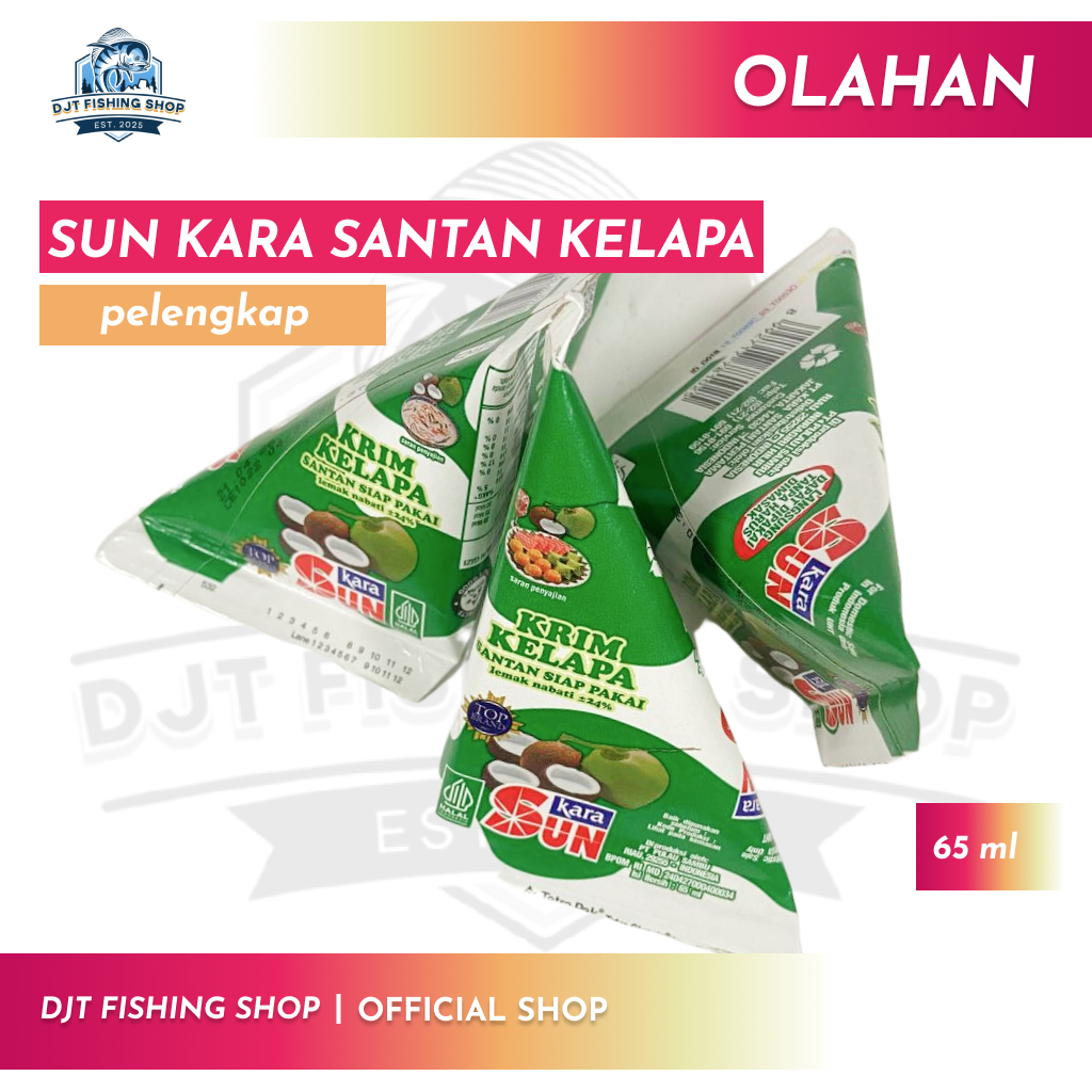 

Sun Kara Santan Kelapa Siap Pakai 65ml