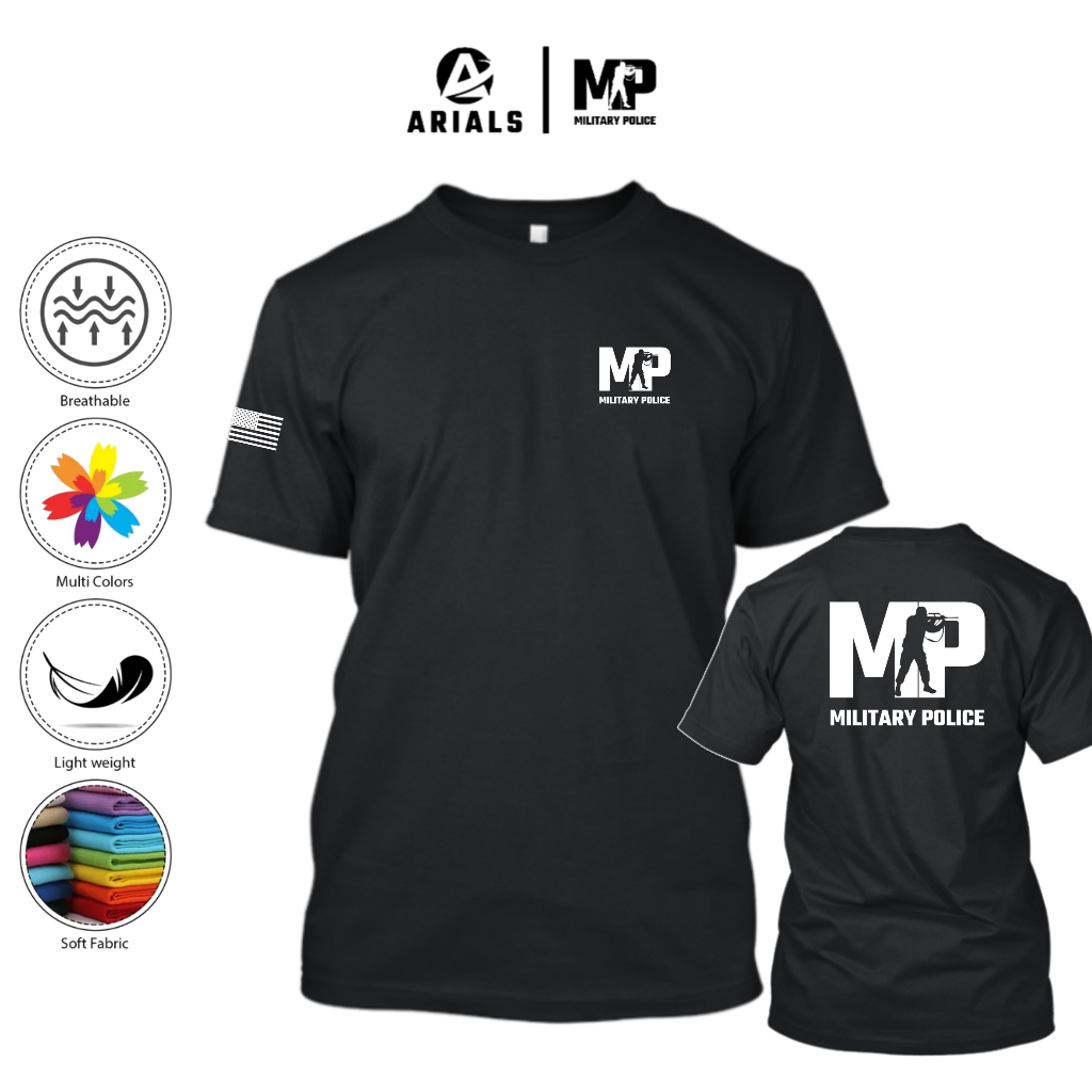 Arials Kaos Baju Military Police