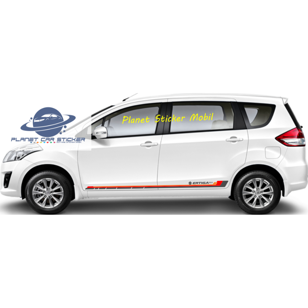 sticker ertiga stiker ertiga list stripe minimalist mobil suzuki ertiga gl all new ertiga sticker st
