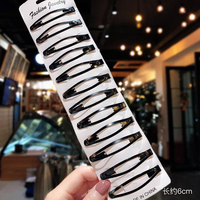 ( 1 PAPAN ISI 10 PCS ) Jepitan Rambut TikTok BESAR 8 CM  / Jepit Tik Tok Hairclip