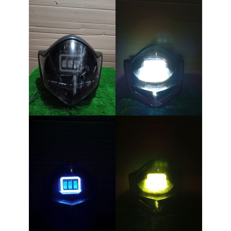 Day-Maker Vixion Old Oval- Demeker Vixion Old Oval-Lampu depan Vixion Old Oval