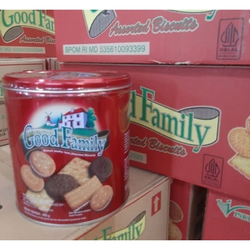 

GOOD FAMILY BISCUIT ASSORTED 400gr per dus