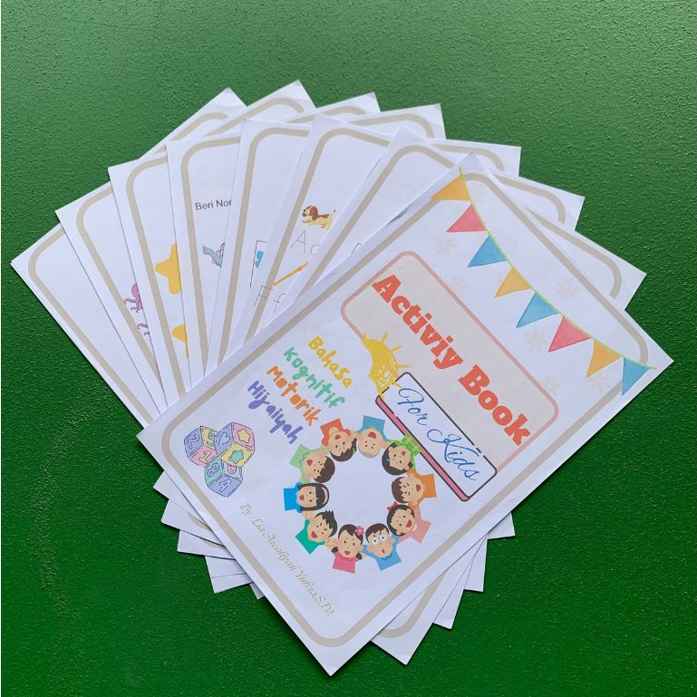 

Buku Edukasi Aktifitas Anak A4 20 Halaman - Activity Book