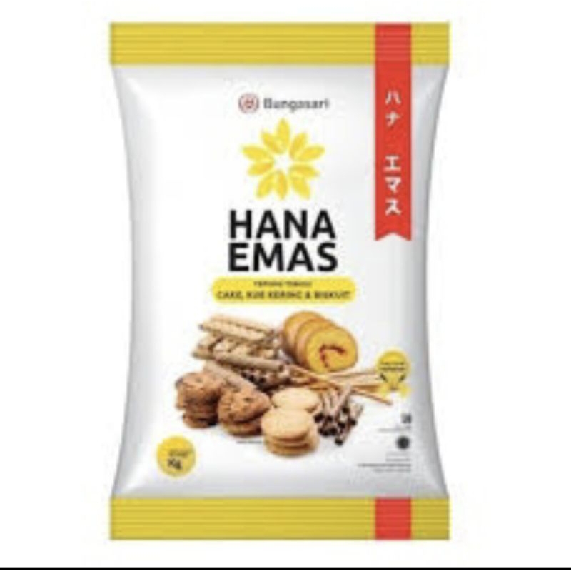 

Tepung Terigu HANA EMAS 1 KG
