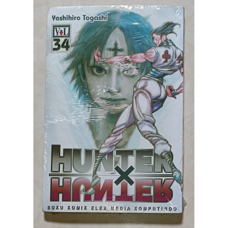 komik Hunter x Hunter vol 34 original segel