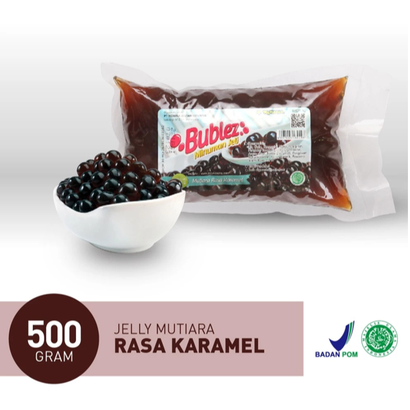 

Bublez Jelly Mutiara Rasa Karamel 500g