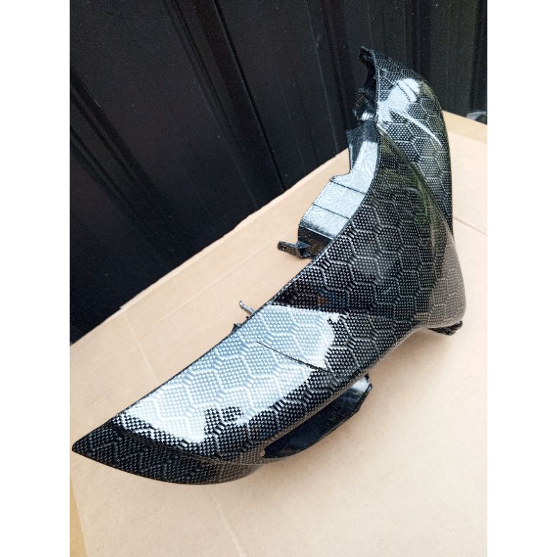 BATOK DEPAN JUPITER Z NEW BURHAN CARBON MOTIF HEXAGONAL