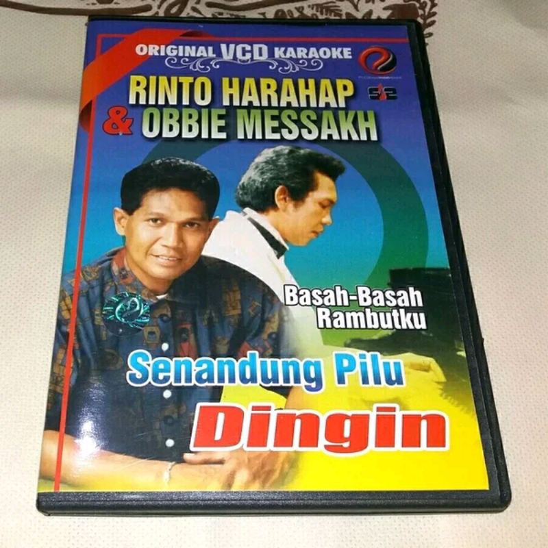 VCD Karaoke Rinto Harahap & Obbie Messakh Basah-Basah Rambutku Senandung Pilu Dingin V CD ORIGINAL