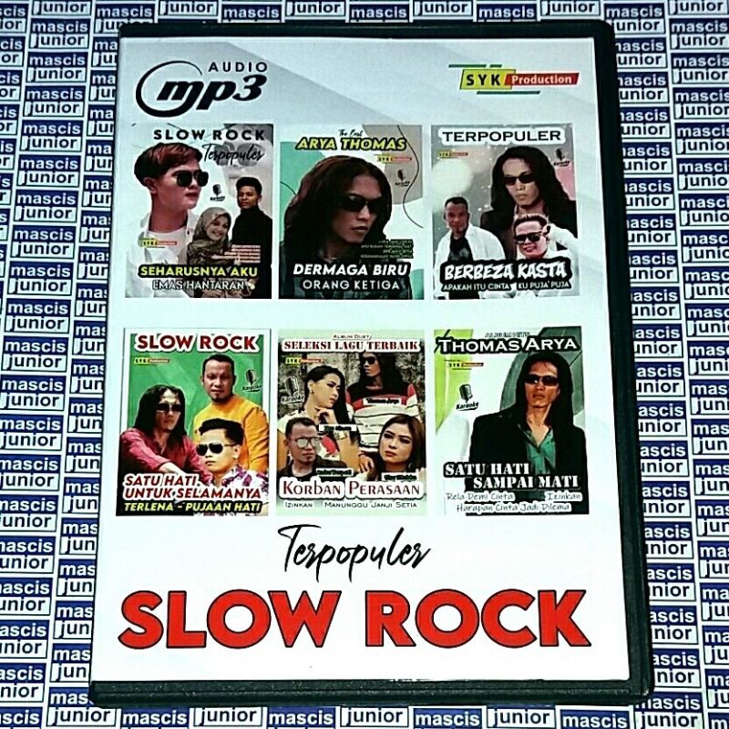 CD MP3 Terpopuler Slow Rock - Thomas Arya Berbeza Kasta Arya Thomas ALBUM DUET SELEKSI LAGU TERBAIK