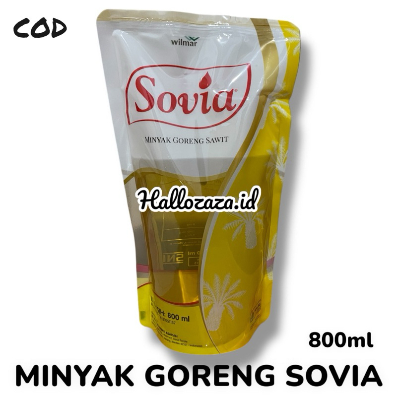 

MINYAK GORENG SOVIA 800ml JERNIH