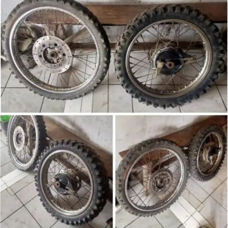 Velg Set 21 18 Chopper Chopkam Set Ban 2118