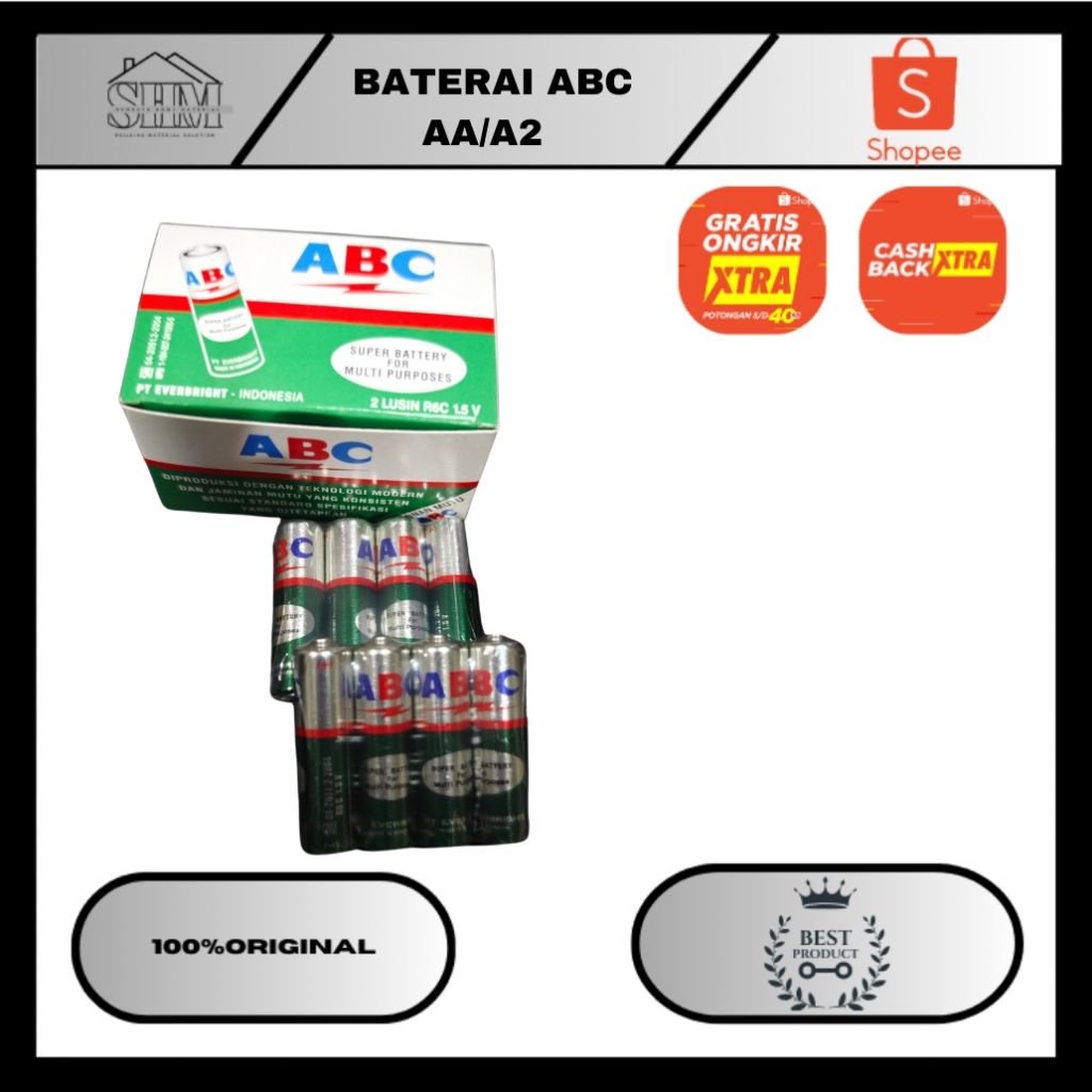 BATERAI ABC AA/A2 (4PCS) BATERE ABC AA/A2 (4PCS)